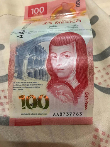 Billete $100 Sor Juana