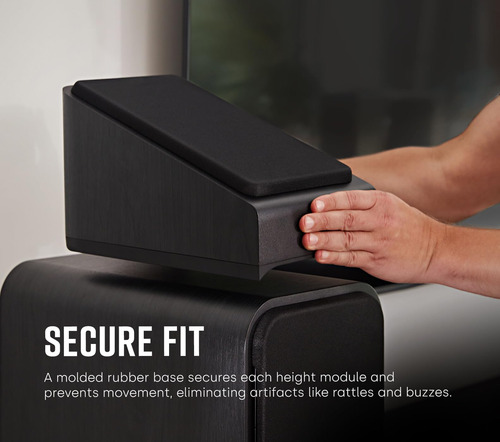 Height Module Speaker Polk Signature Elite Es90 Black Pair