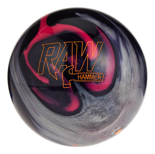 Bola De Bowling Hammer Purpura/rosa/plateado 4.5kg