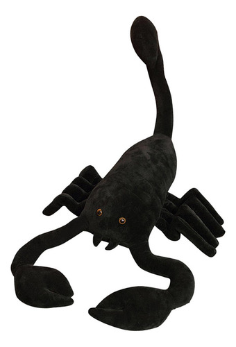 Almohada De Peluche Negra, Muñeco De Peluche, Longitud De