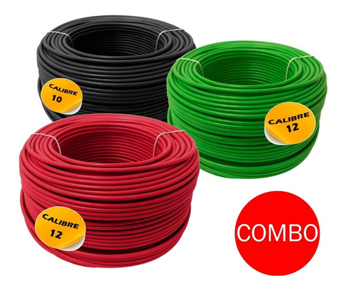 Imagen 4 de 10 de Combo 2 Cajas Calibre 12 Y 1 Caja Calibre 10 De 100m C/u