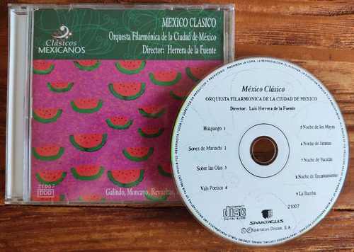 Mexico Clasico Filarmónica Cd. Mex., Herrera De La F. Cd Spa