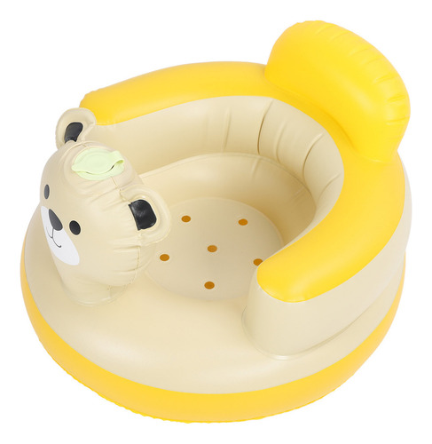 Sofá De Ducha Inflable Para Bebés, Silla De Pvc Con Bomba In