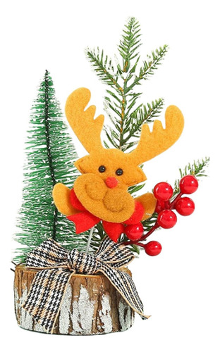 Mini Artificial De Navidad, Artificial De Madera De Navidad,