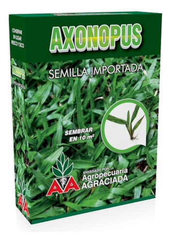 Semillas De Cesped Brasilero Axonopus Hoja Ancha 