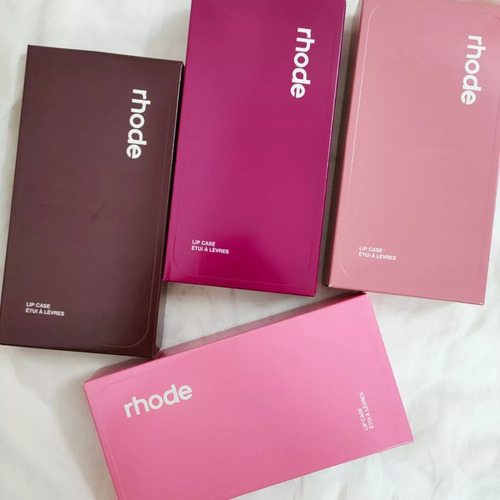 2025 Para Para Rhode Funda For iPhone + Labial Rhode Nuevo
