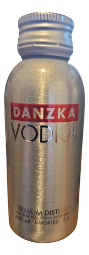 Mini Botellita De Alumiño Vodka Danzka