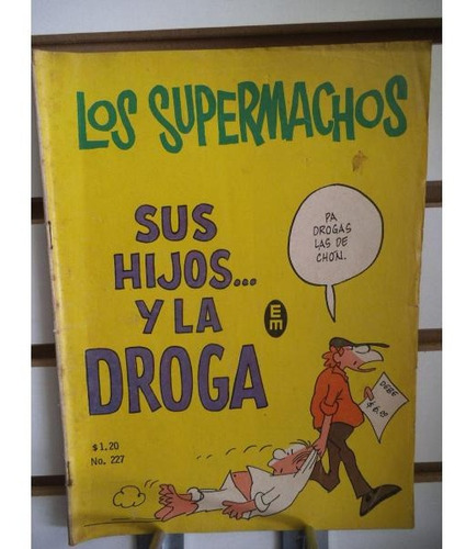 Comic Los Supermachos 227 Editorial Posada Vintage 0