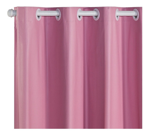 Cortina Blecaute Corta Luz Blackout 2,80 M X 1,60 M - Janela Cor Rosa