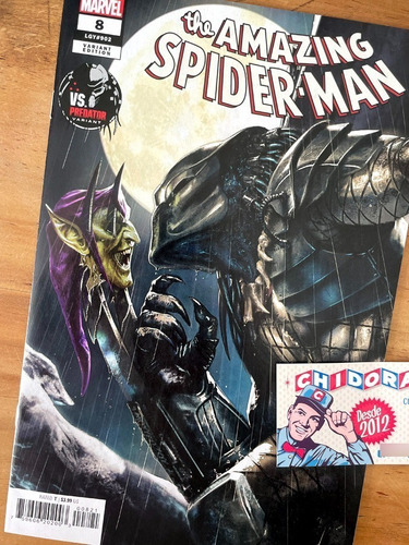 Comic - Amazing Spider-man #8 Predator Variant