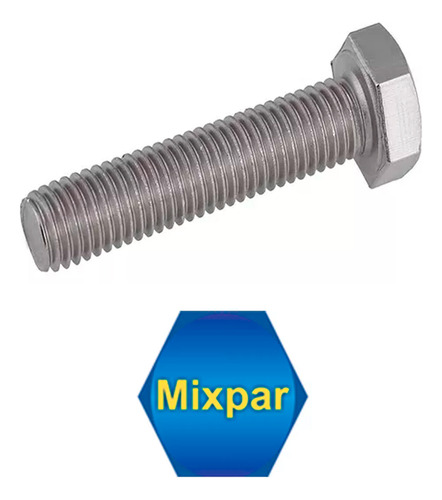Parafuso Sextavado Inox A2 M5 X 70mm Ma 50 Peças