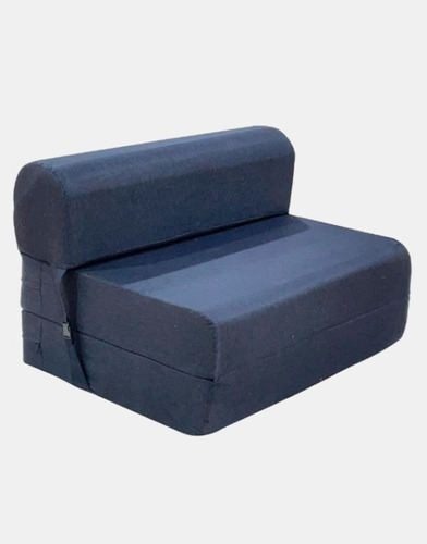 Sillón / Sofa Cama 90 Cm Mezclilla Densidad 18 Incal