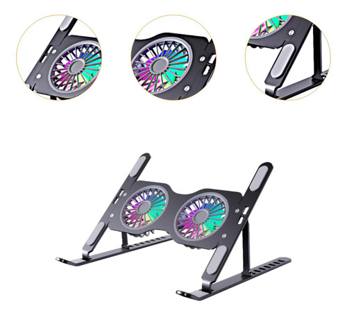 Soporte De Enfriamiento Para Computadora Portátil Soporte