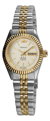 Relógio Orient Feminino Automático 559eb3x C1sk Misto Oferta