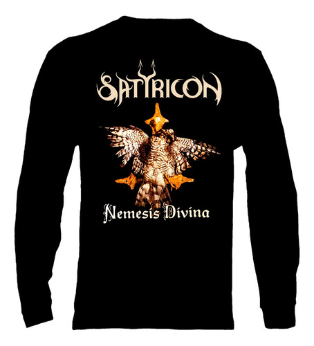 Polera Manga Larga Satyricon - Ver 06 - Nemesis Divina