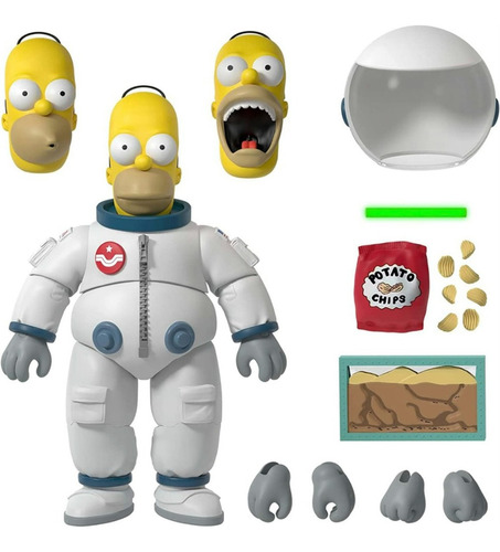 Los Simpsons Homero Deep Space Ultimates Super 7 