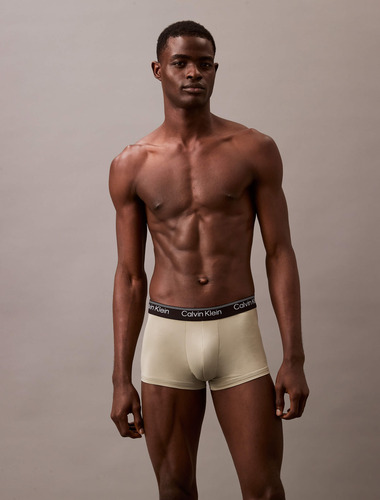 Trunks Calvin Klein Multicolor Low Rise Pack De 3 Hombre