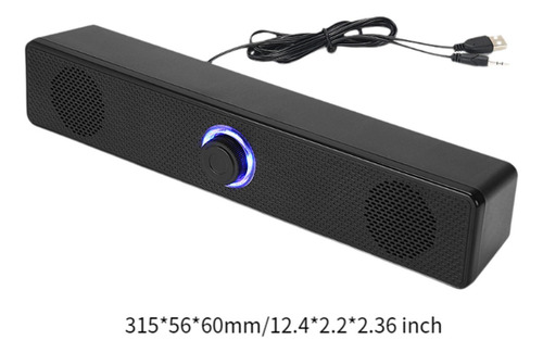Atado Con Alambre De De La Barra De Sonido Del Altavoz Del