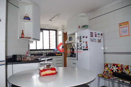 Apartamento Com 3 Dormitórios À Venda, 140 M² Por R$ 745.000,00 - Baeta Neves - São Bernardo Do Campo/sp - Ap2710