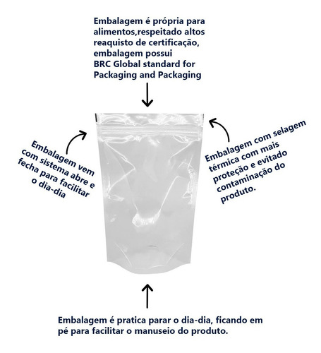 Imagem 2 de 4 de Semente De Linhaça Dourada - Embalagem De 1 Kg