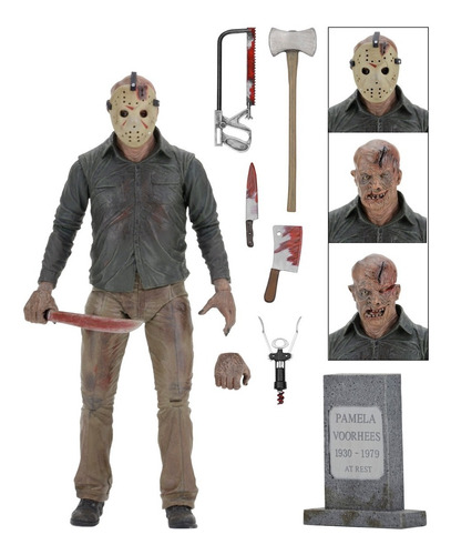 Jason Voorhees Ultimate Friday The 13th Final Chapter Neca