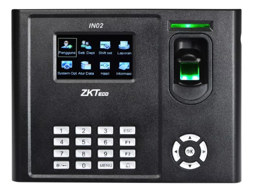 Zkteco In02-a Control Biometrico Asistencia Y Acceso Huella