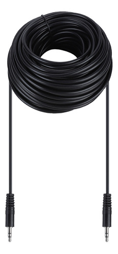 Cable De Audio Blindado De Cobre Macho A Macho De 3,5 Mm Par