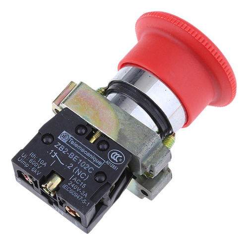 2 Xb2-bs542 Interruptor De Botón A Prueba De Agua