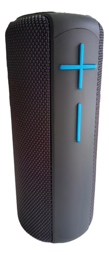 Alto-falante Kimaster K450x Portátil Com Bluetooth Waterproof Cor Cinza