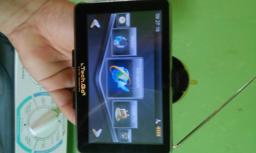 Gps Tech. Go Atualizado Memória 8gbFunção Tv Digital. Map