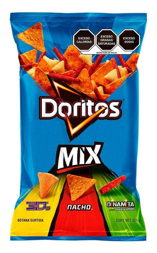 Botana Sabritas Doritos Mix 205g