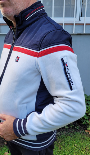 Campera Tommy Hilfiger Hombre Retro Fit Calidad Estilo Ofert (Usado)