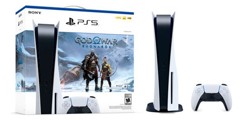 Imagen 7 de 10 de Sony Playstation 5 Standard 825gb + God Of War Ragnarok X3c