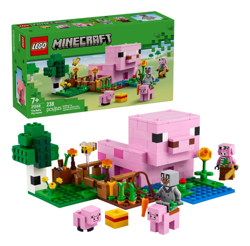 Lego Minecraft 21268 - A Casa Do Porquinho