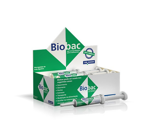 Biobac Gel Oral 34 Gr | Probiótico Para Ruminantes