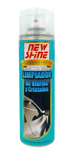 Limpiador De Vidrios Y Cristales New Shine En Espuma 480 G