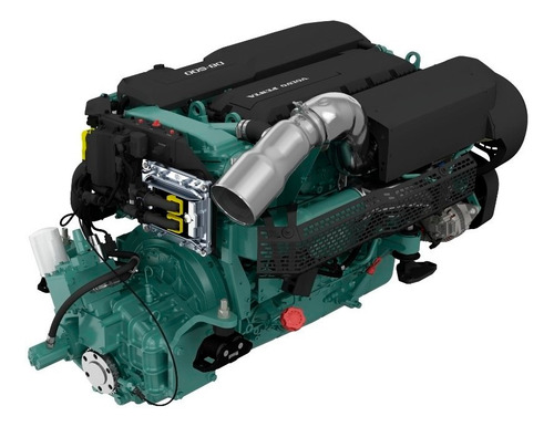 Motor Diesel Volvo Penta D8 600hp Reversor P/ Barco Lancha