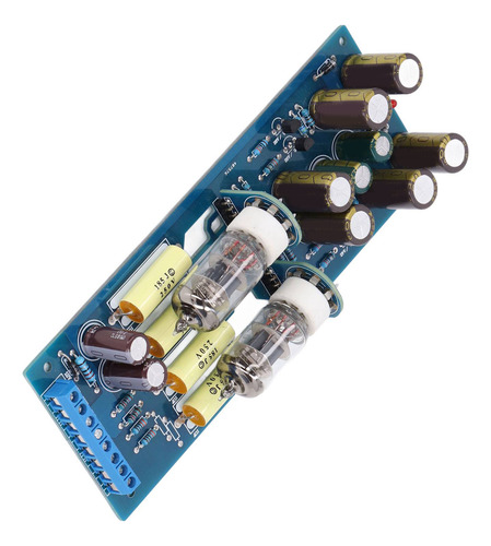 Módulo De Pré-amplificador De Tubo 6j1 Vacuum Board Hifi Pow