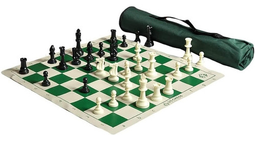 La Casa De Staunton Us Chess Quiver Chess Set Combo Green