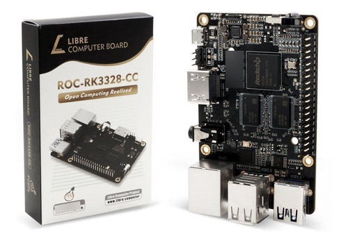 Libre Computer Board Roc-rk3328-cc Renegade Mini Gigabit