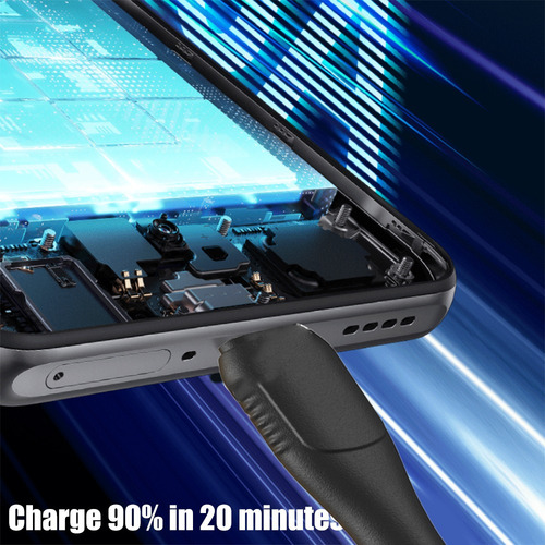 Para Cabo Usb Tipo C V8 Cabo De Carregamento Rápido 6a Cabo