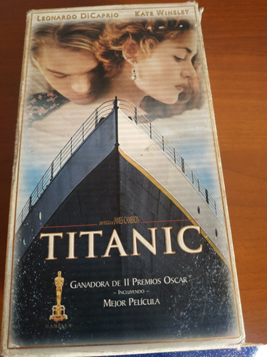 Película En Vhs De Titanic.