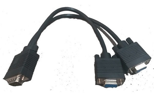 Cable Vga, Splitter A 2 Vga 2 Monitores De 1 Puerto Vga