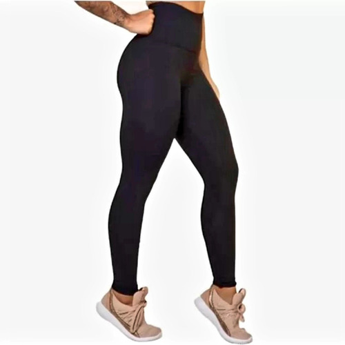 Calça Legging Suplex Academia Cós Alto