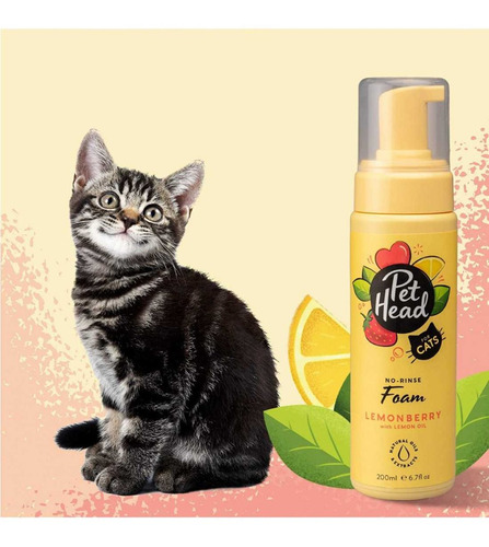 Pet Head Felin' Good Shampoo En Seco Para Gatos 200ml