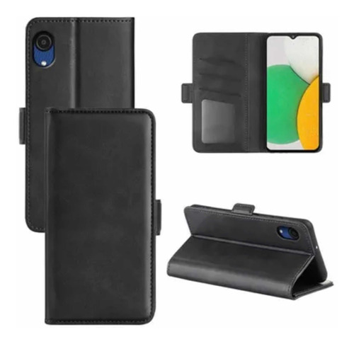 Flipcover Billetera Samsung A03 Core+micavidrio Completa