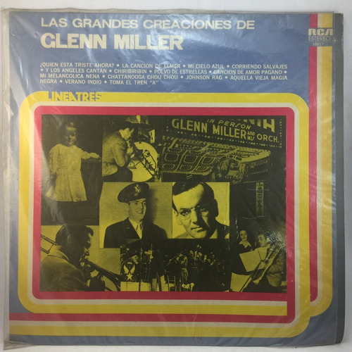 Glenn Miller - Las Grandes Creaciones - Vinilo Lp
