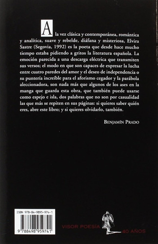 Imagen 2 de 3 de La Soledad De Un Cuerpo Acostumbrado A La Herida - E. Sastre