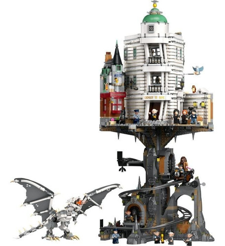 Gringotts - O Banco Dos Feiticeiros Harry Potter C/ 4803 Pçs