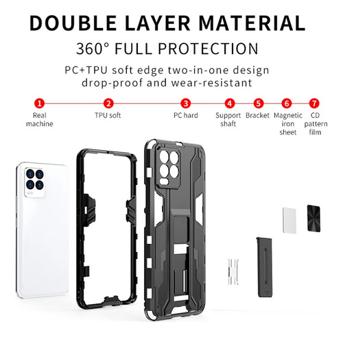 Funda A Prueba De Golpes Para Oppo Realme Gt Neo2 5g Gt2 Mas